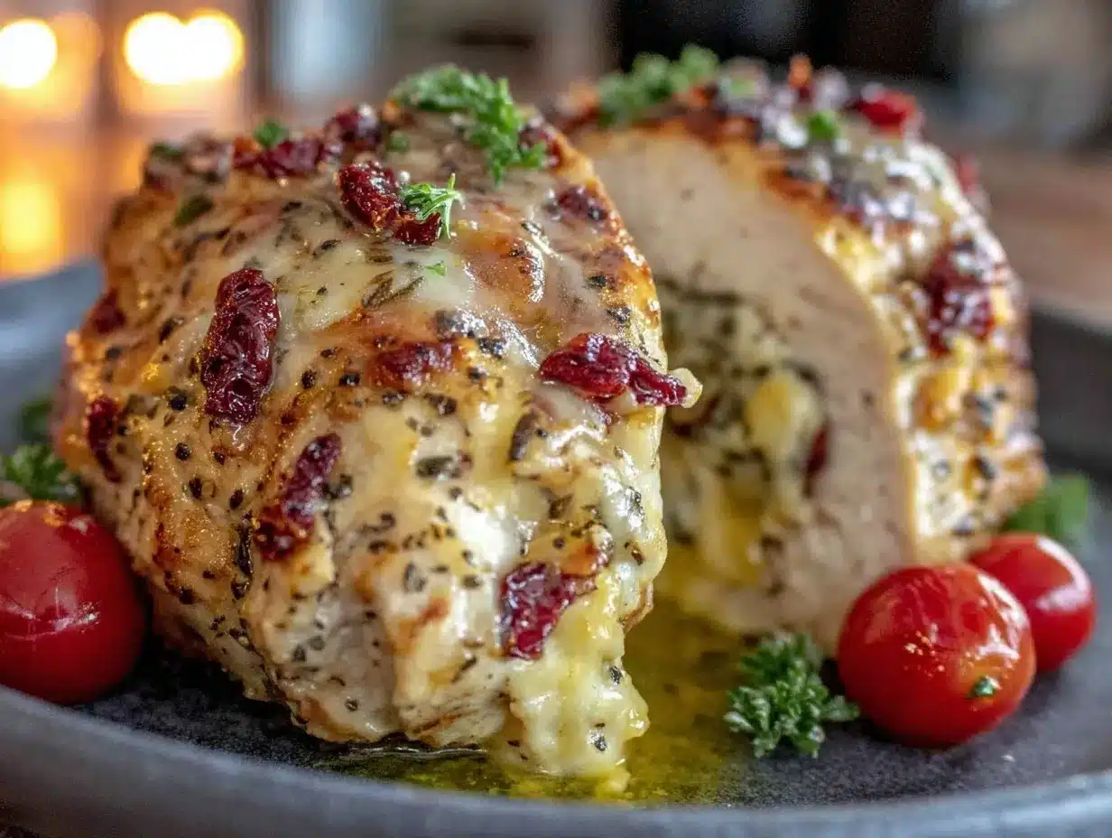 air fryer stuffed chicken breast preparation steps