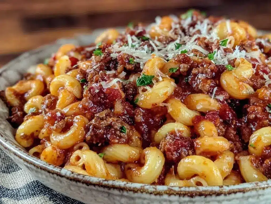 beefaroni recipe - featured image