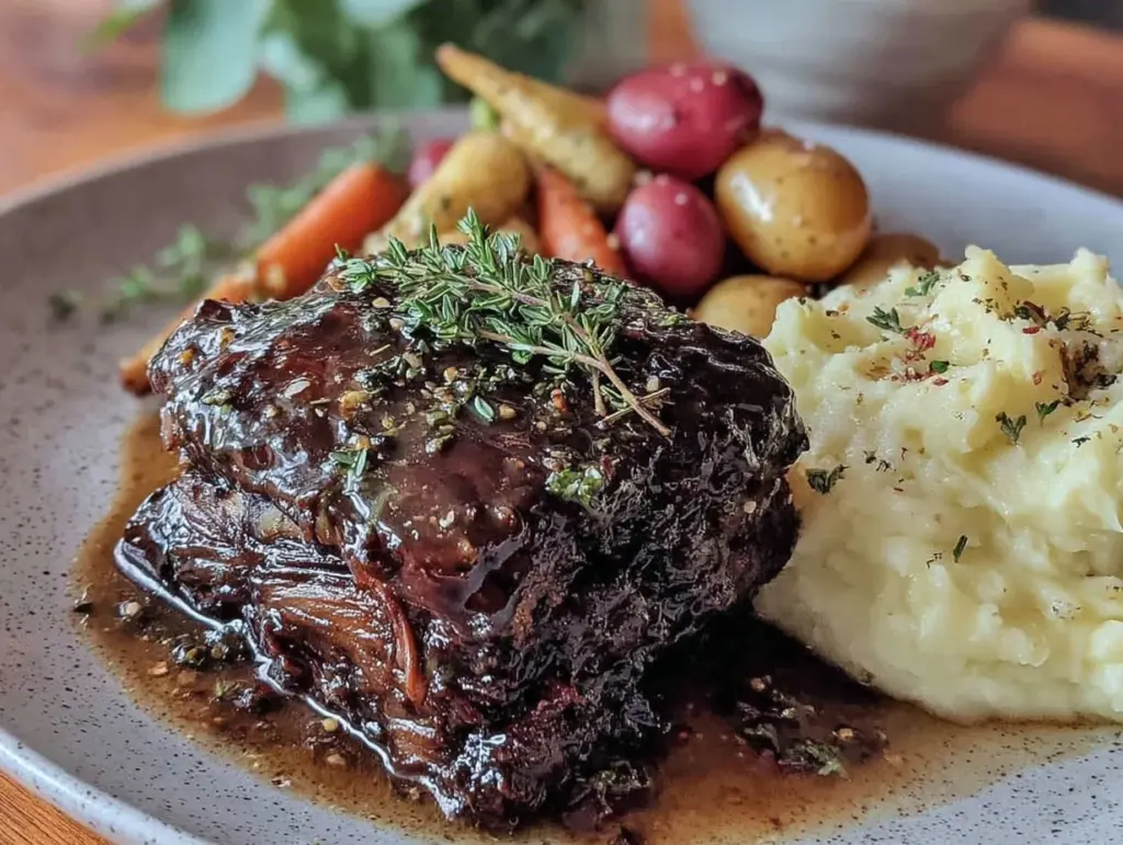 braised beef short ribs - featured image