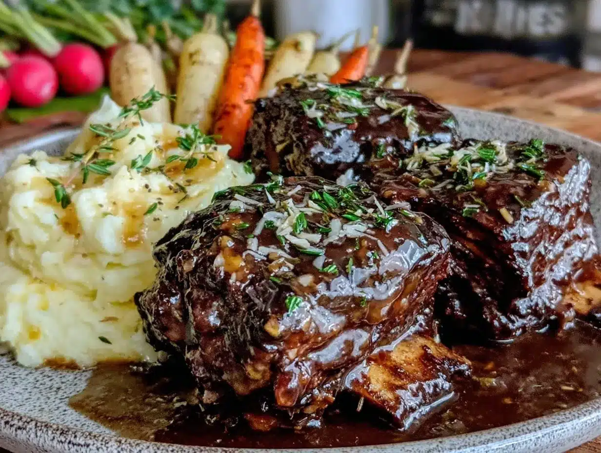 braised beef short ribs preparation steps