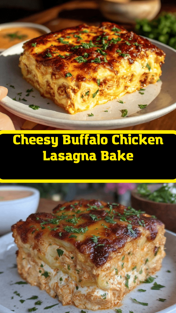 buffalo chicken lasagna recipe
