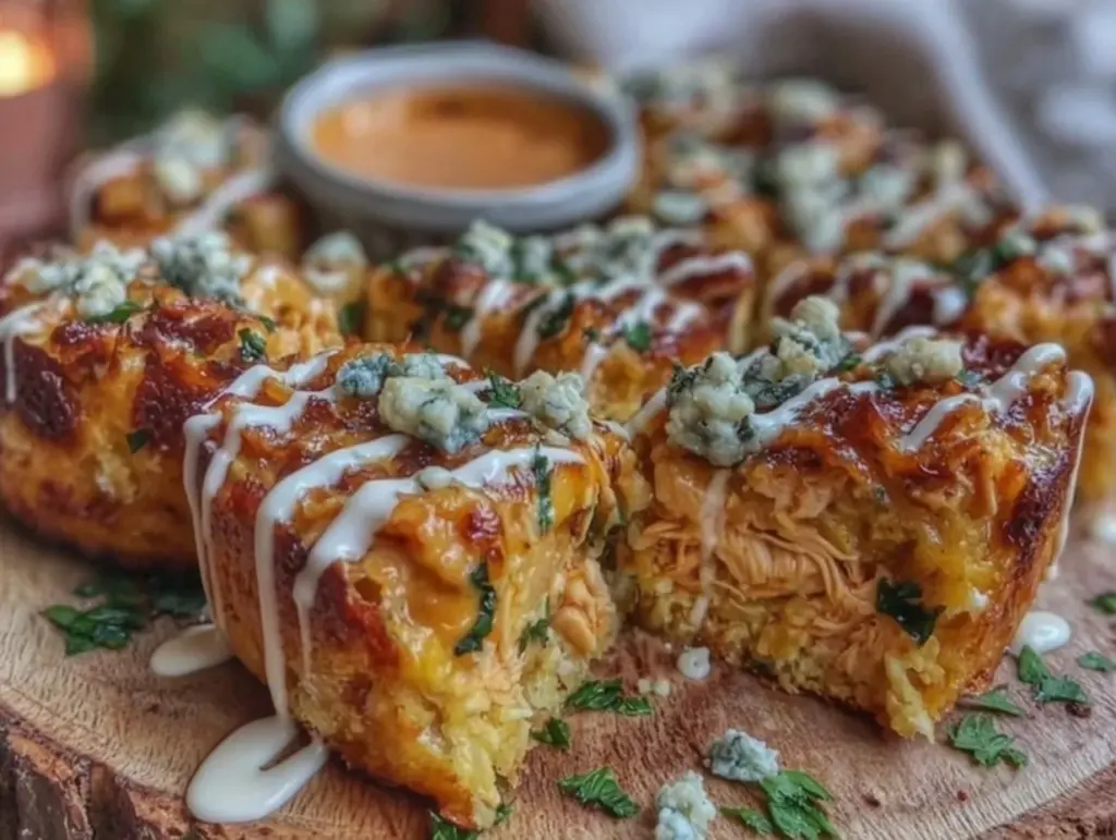 Buffalo Chicken Pizza Bites - featured image