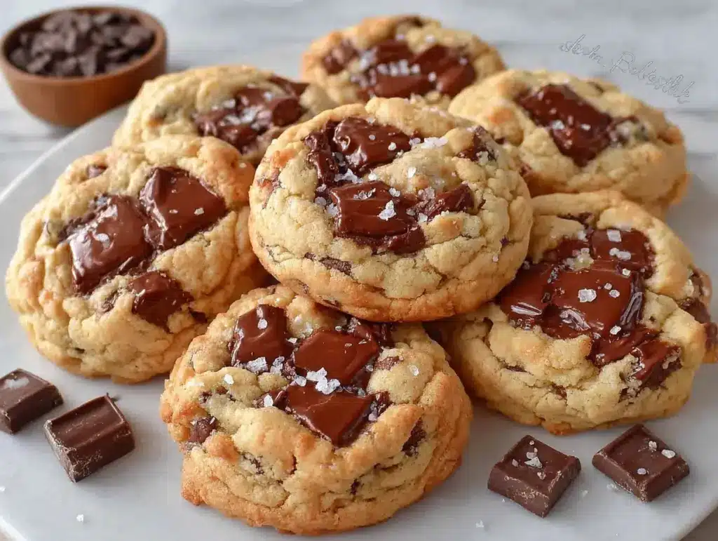 chewy chocolate chip cookies - featured image