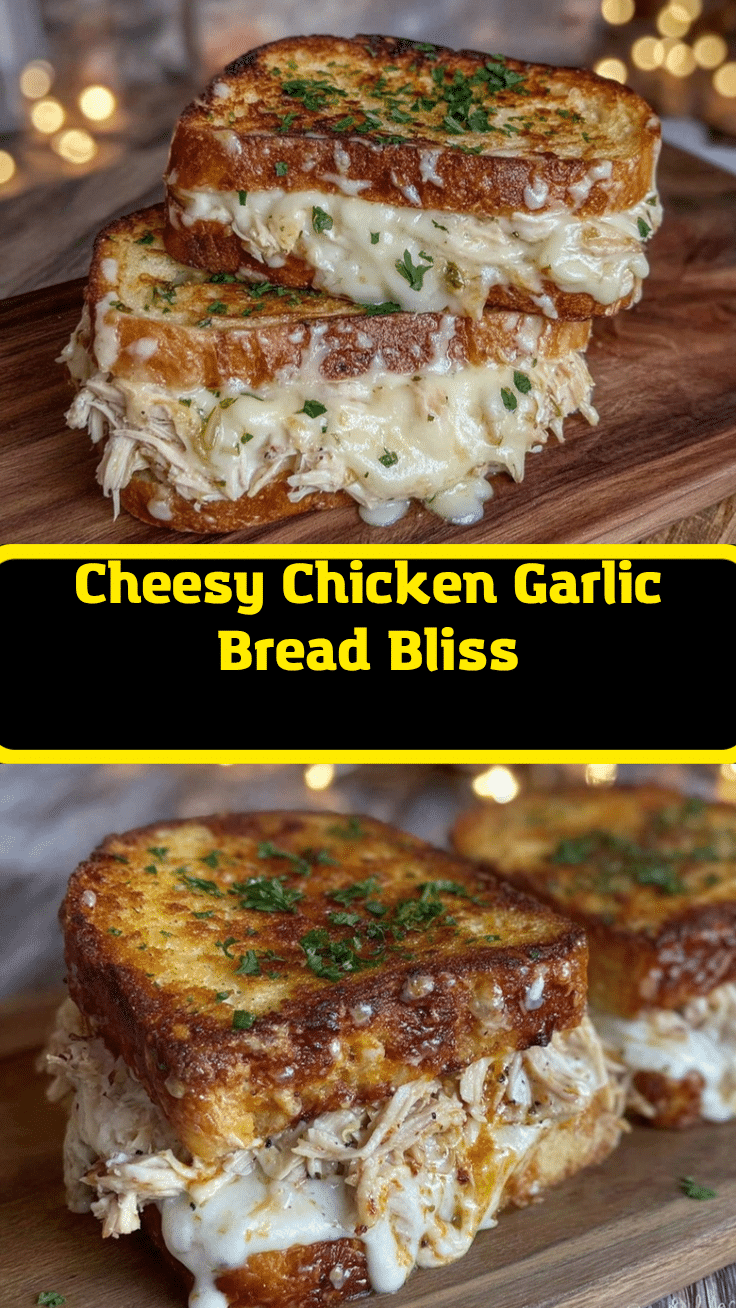 chicken garlic bread sandwich recipe