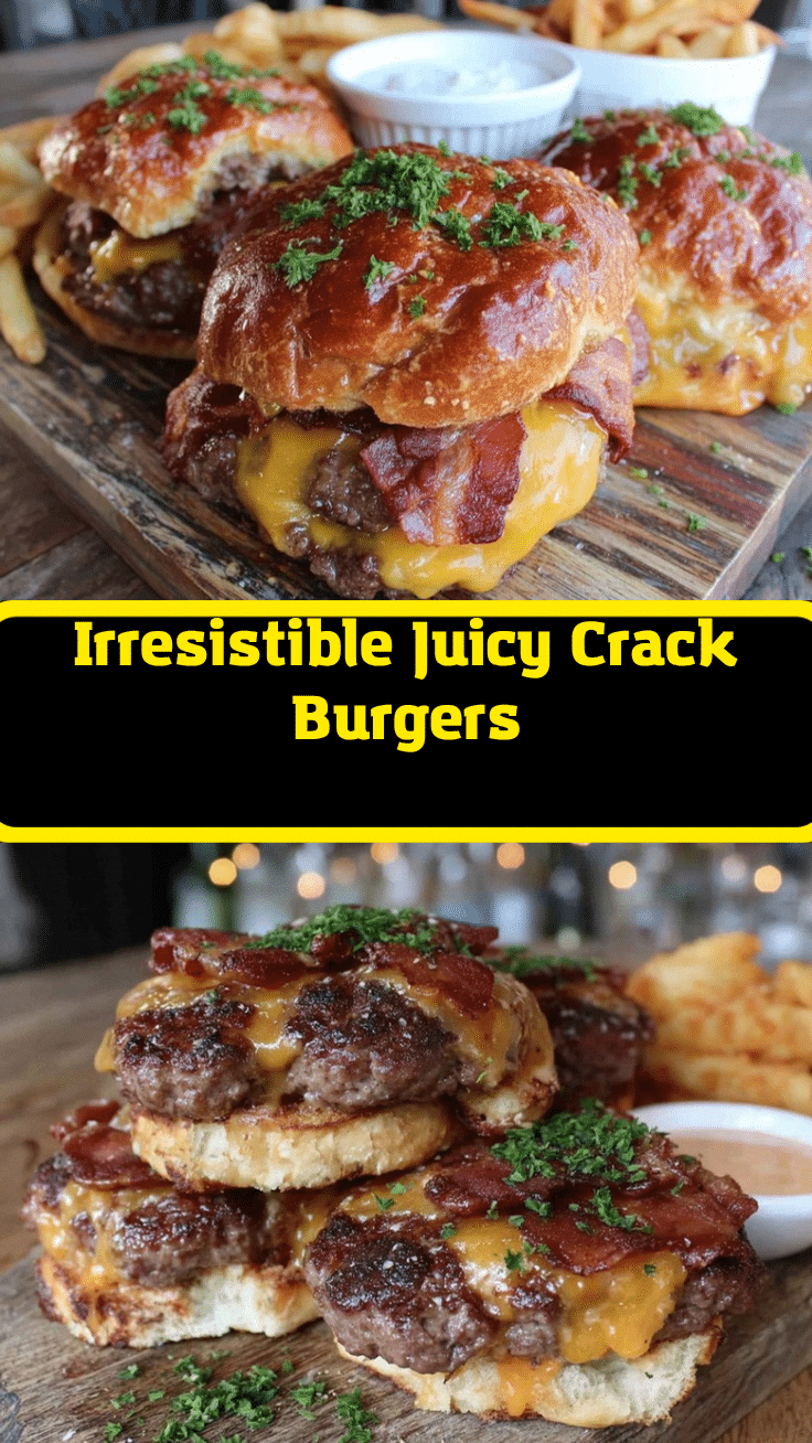 crack burgers recipe