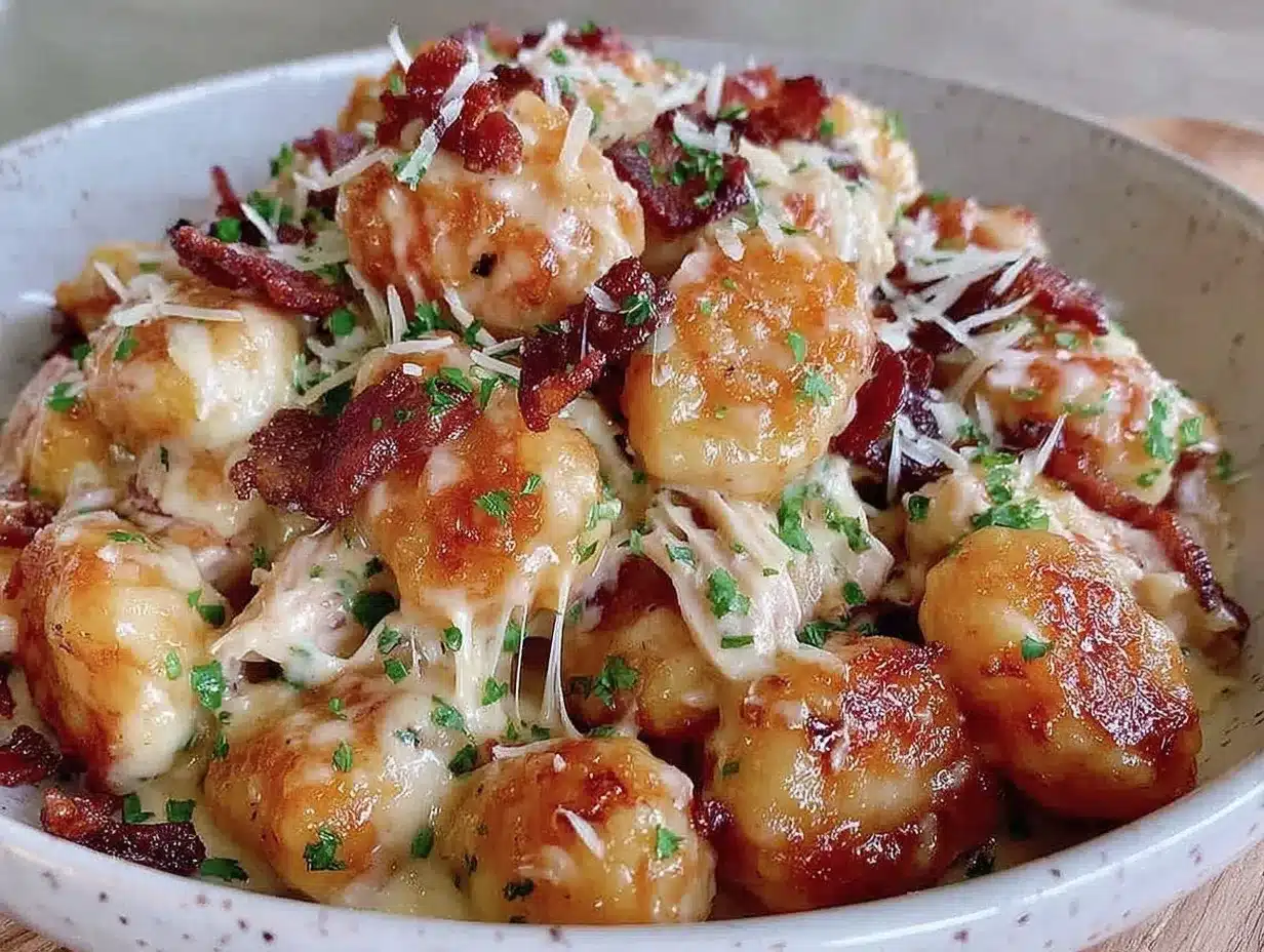 crack chicken gnocchi preparation steps