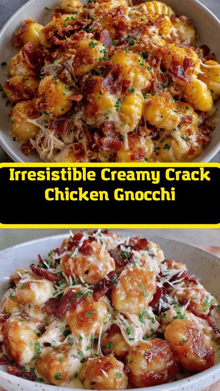 crack chicken gnocchi recipe