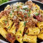 creamy Italian sausage rigatoni - featured image