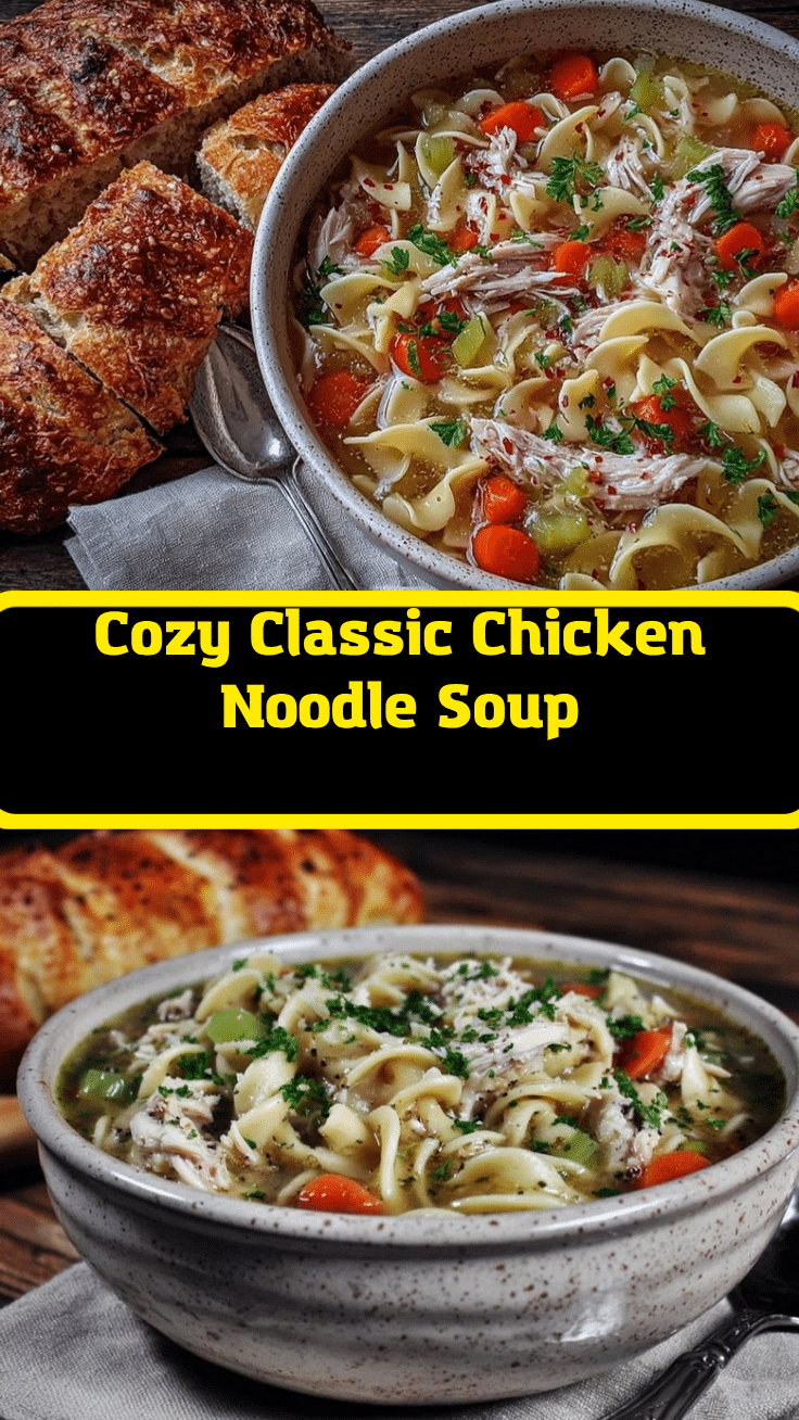 easy chicken noodle soup recipe