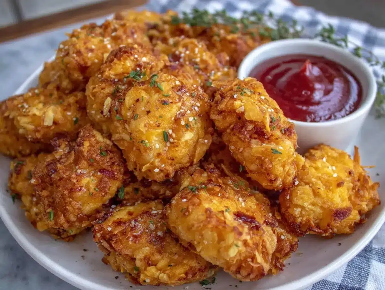 easy popcorn chicken preparation steps