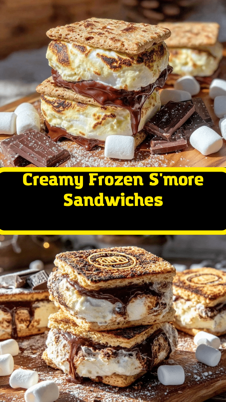 frozen smore sandwiches recipe