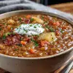 German lentil soup - featured image