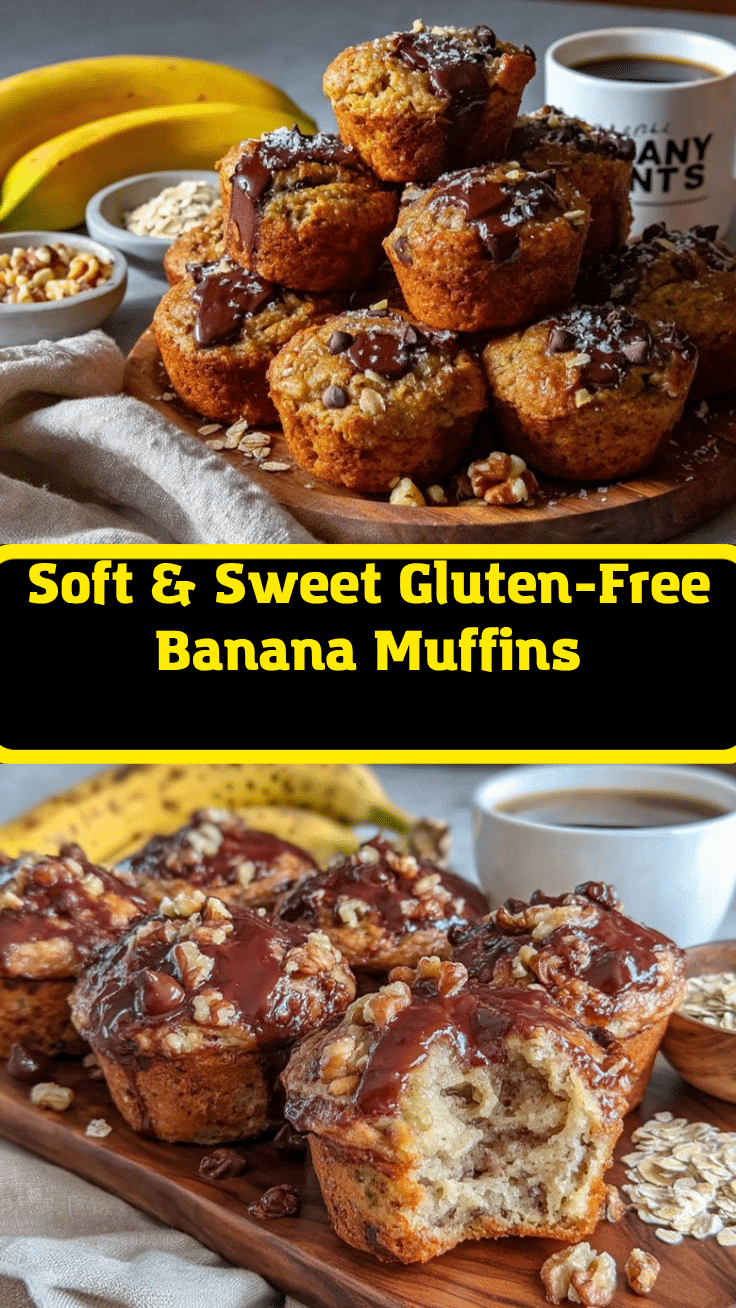 gluten-free banana bread muffins recipe
