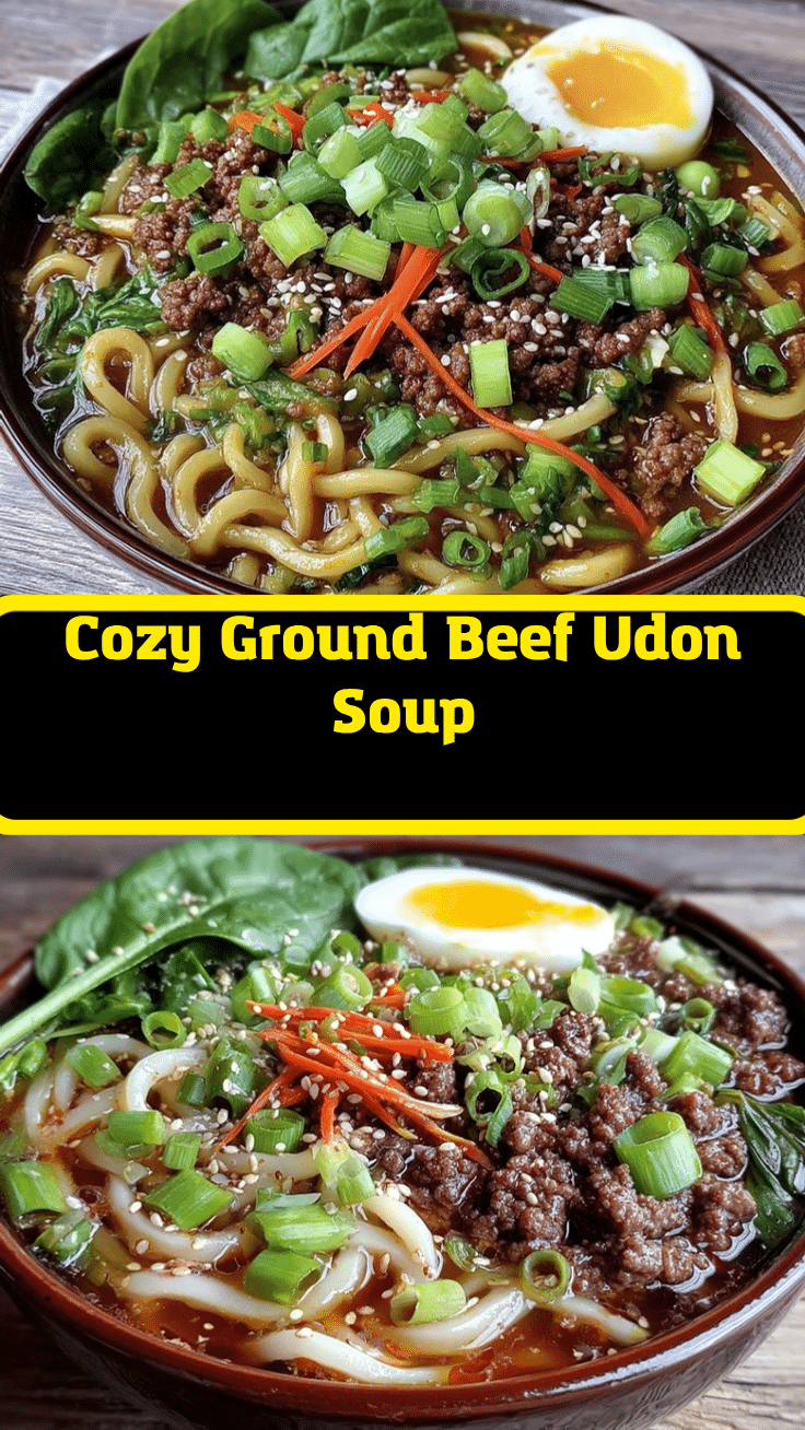 ground beef udon soup recipe