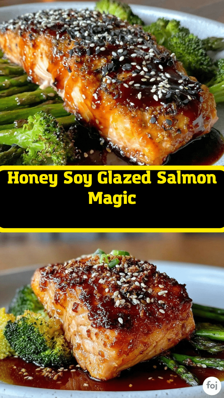 honey soy glazed salmon recipe