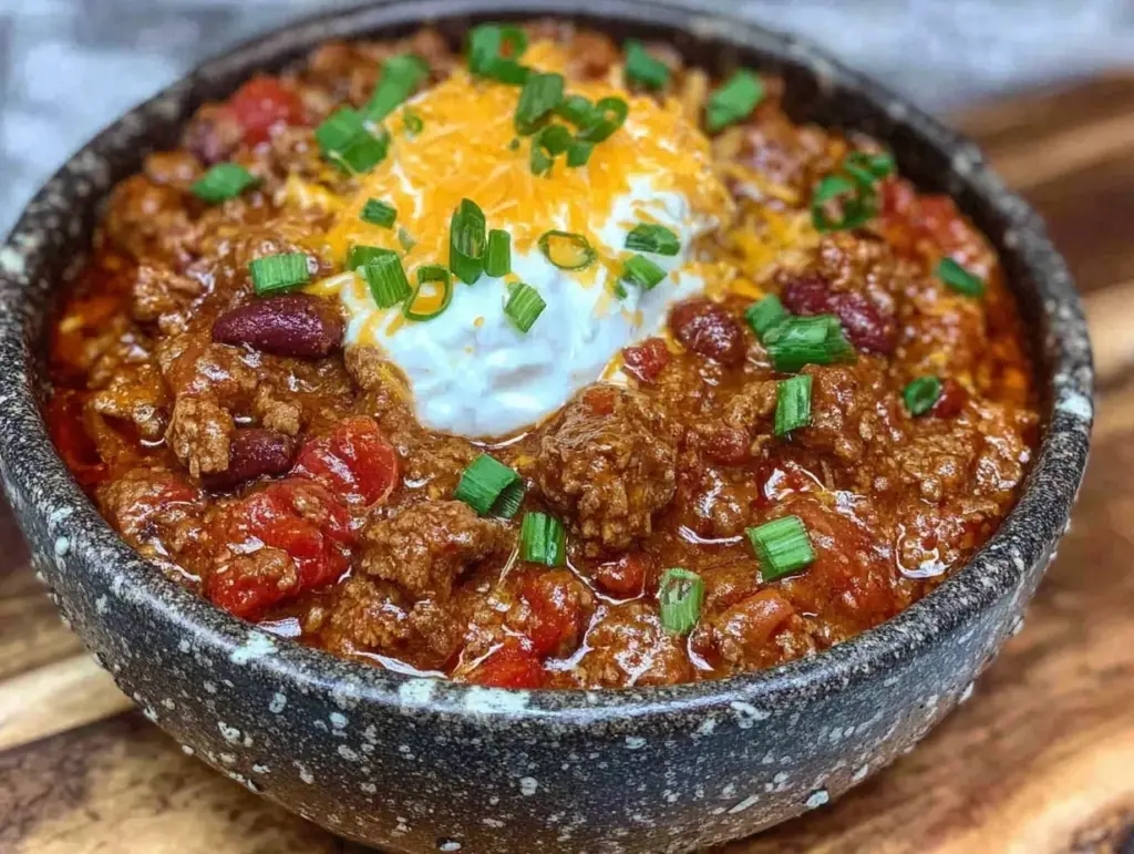 Instant Pot Chili Recipe - featured image