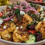 Mediterranean cauliflower salad - featured image