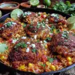 one pot Mexican chicken rice - featured image