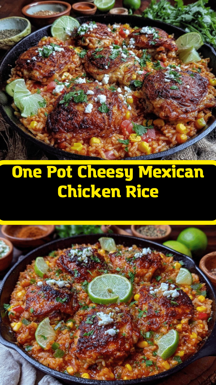 one pot Mexican chicken rice recipe