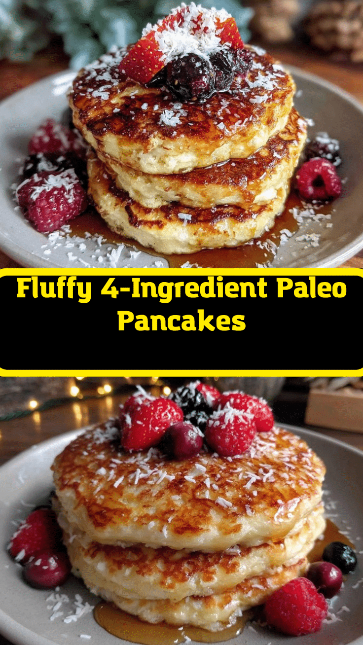 paleo coconut flour pancakes recipe