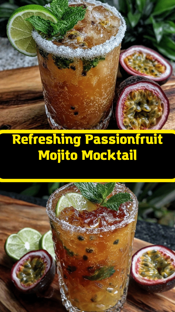 passionfruit mojito mocktail recipe