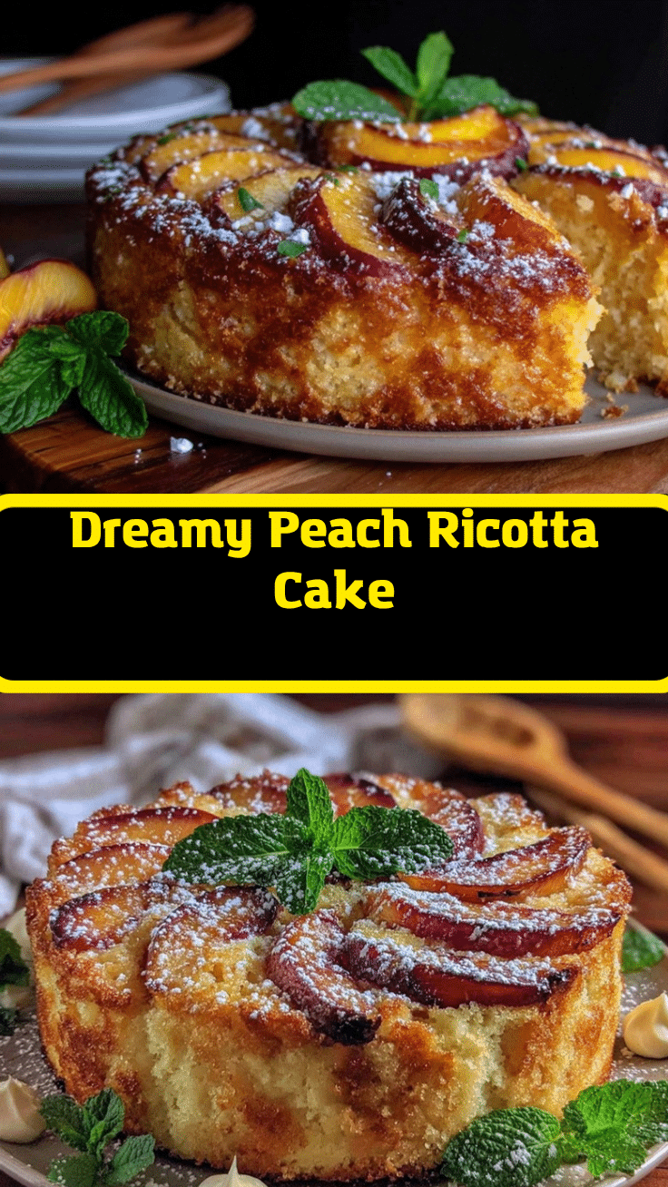 peach ricotta cake recipe