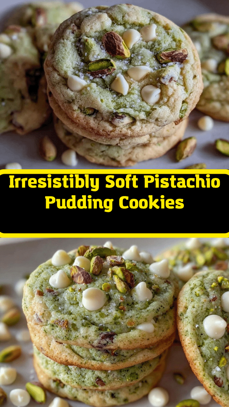 pistachio pudding cookies recipe