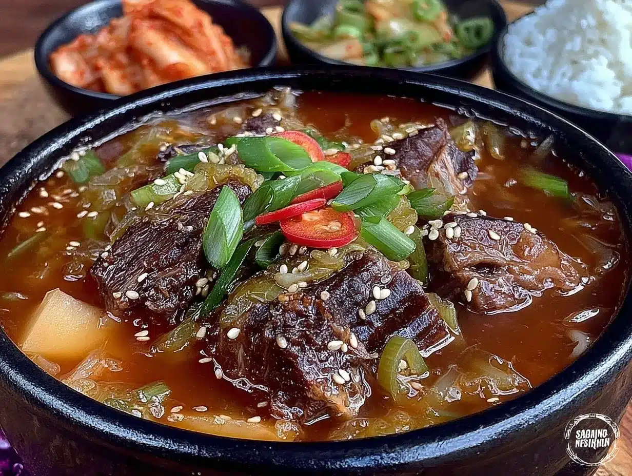 Ppyeo Haejangguk preparation steps