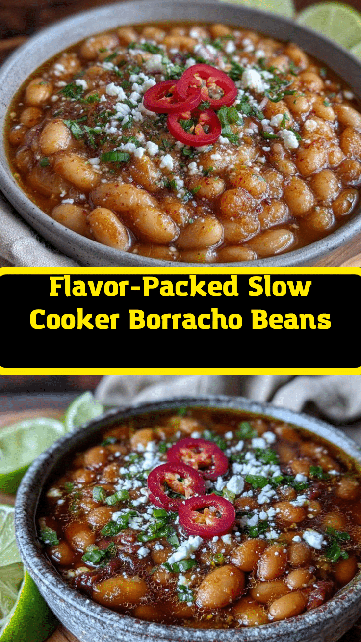slow cooker borracho beans recipe