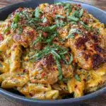 smoky chipotle chicken pasta - featured image