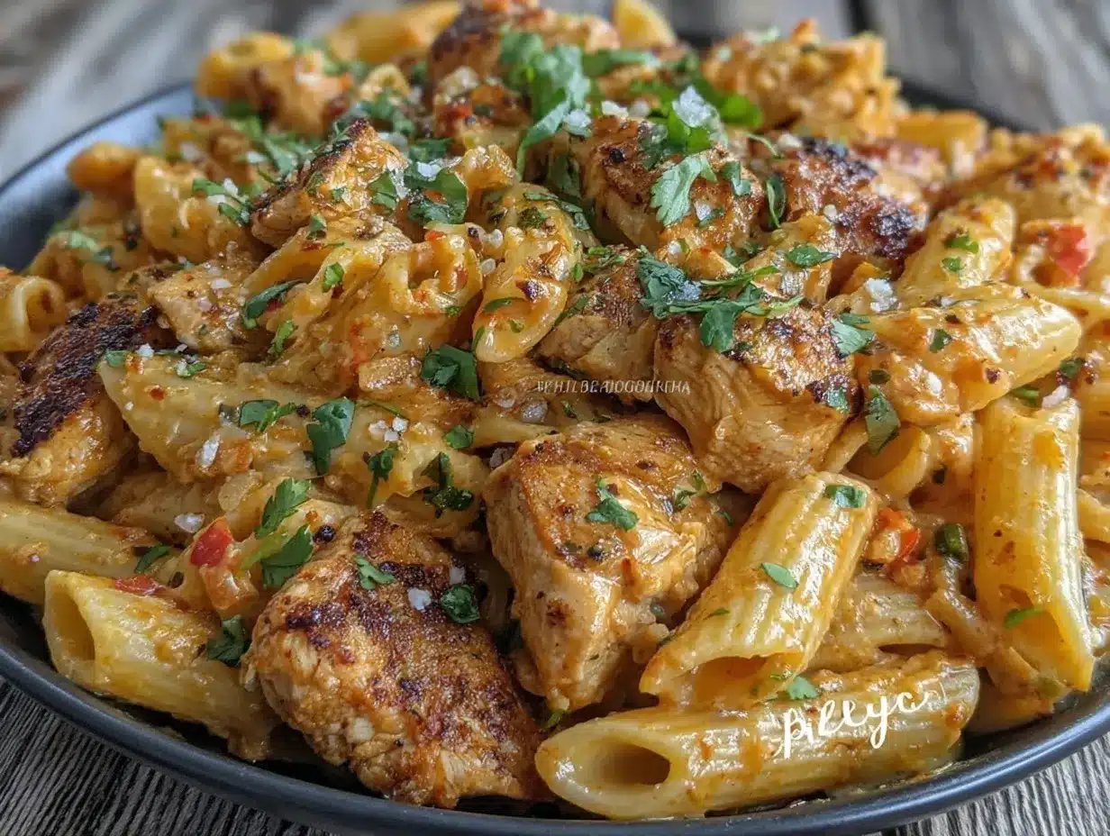 smoky chipotle chicken pasta preparation steps