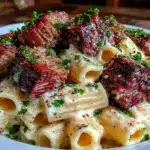 steak pasta recipe - featured image