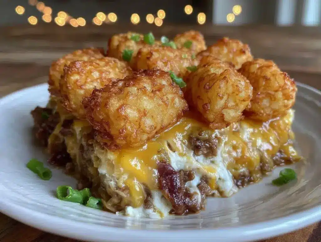tater tot casserole - featured image