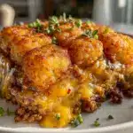 tater tot casserole - featured image