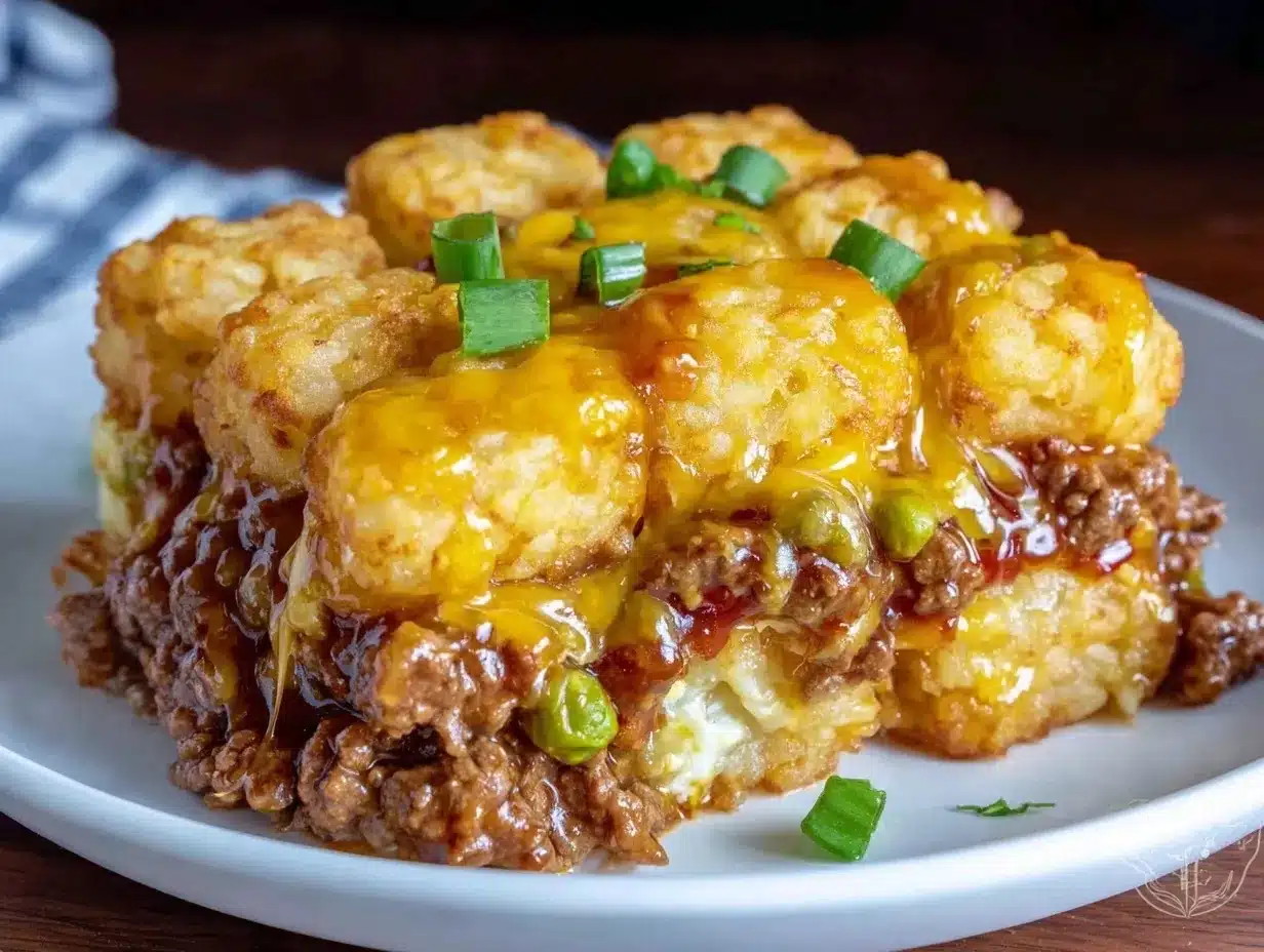 tater tot casserole preparation steps