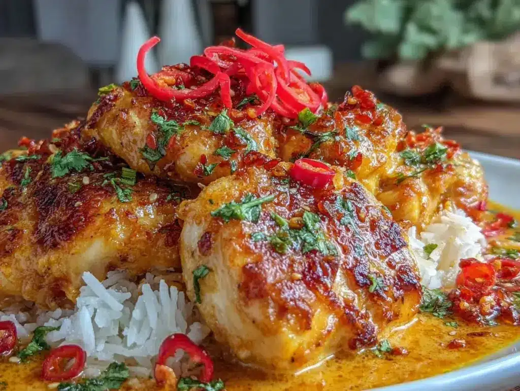 Thai coconut chicken - featured image
