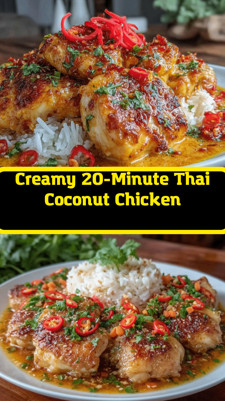 Thai coconut chicken recipe