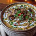 Thai Coconut Curry Mushroom Soup - featured image