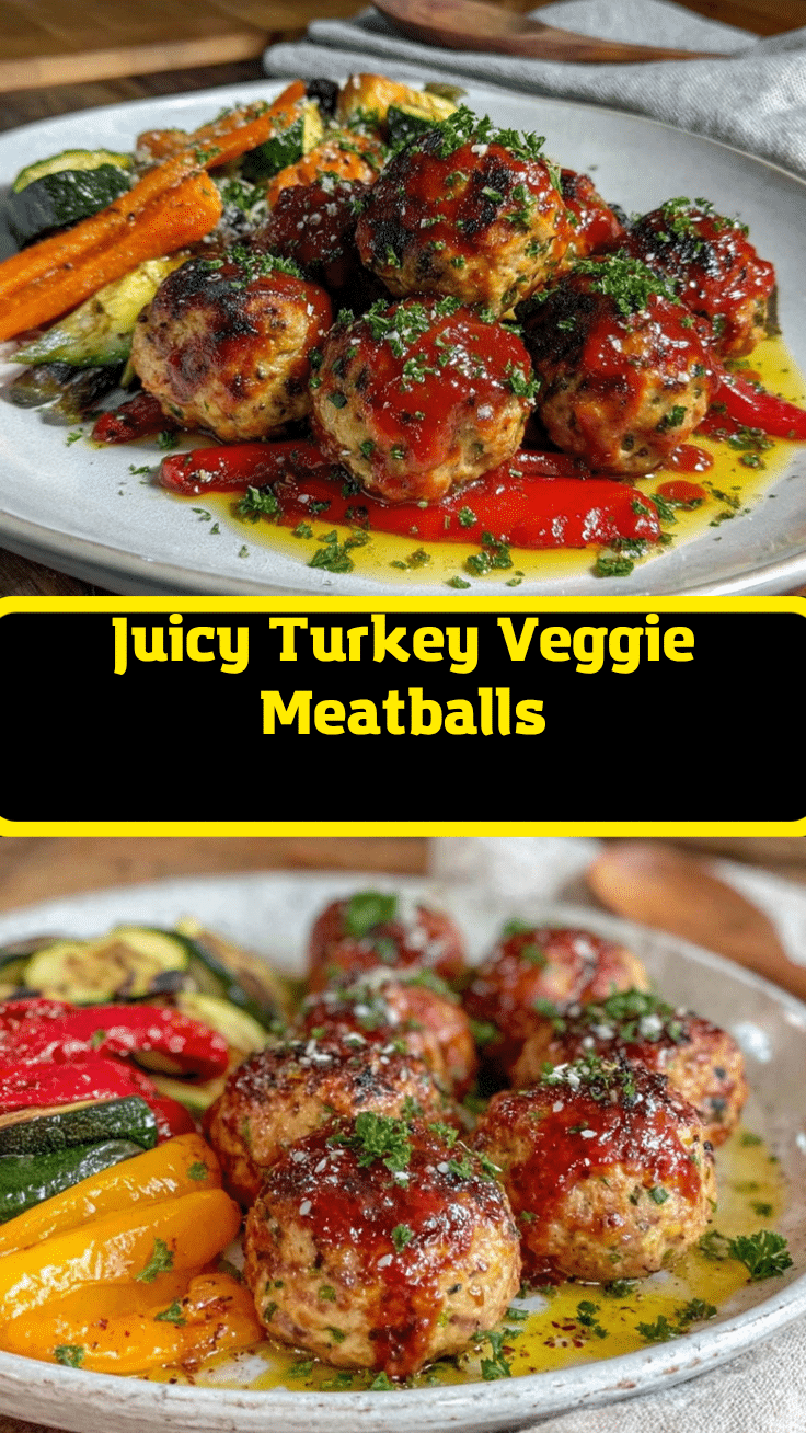turkey veggie meatballs recipe