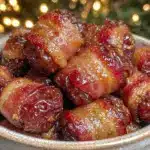 bacon wrapped dates - featured image