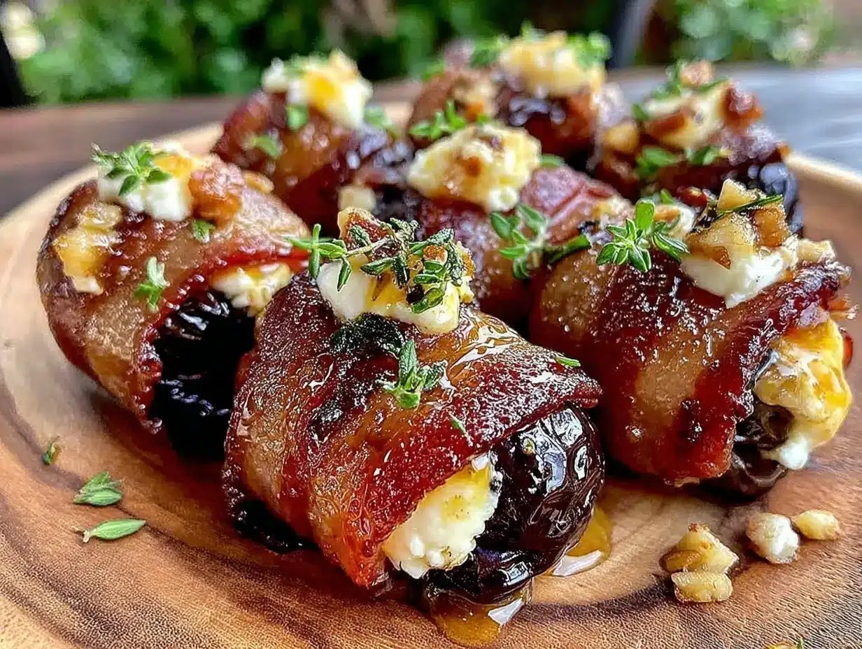 bacon wrapped dates preparation steps