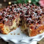 chocolate chip cookie cake - featured image