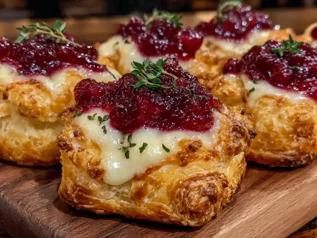 cranberry Brie bites - featured image