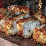 Easy Air Fryer Parmesan Crusted Chicken - featured image