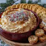 gingerbread cheesecake dip - featured image