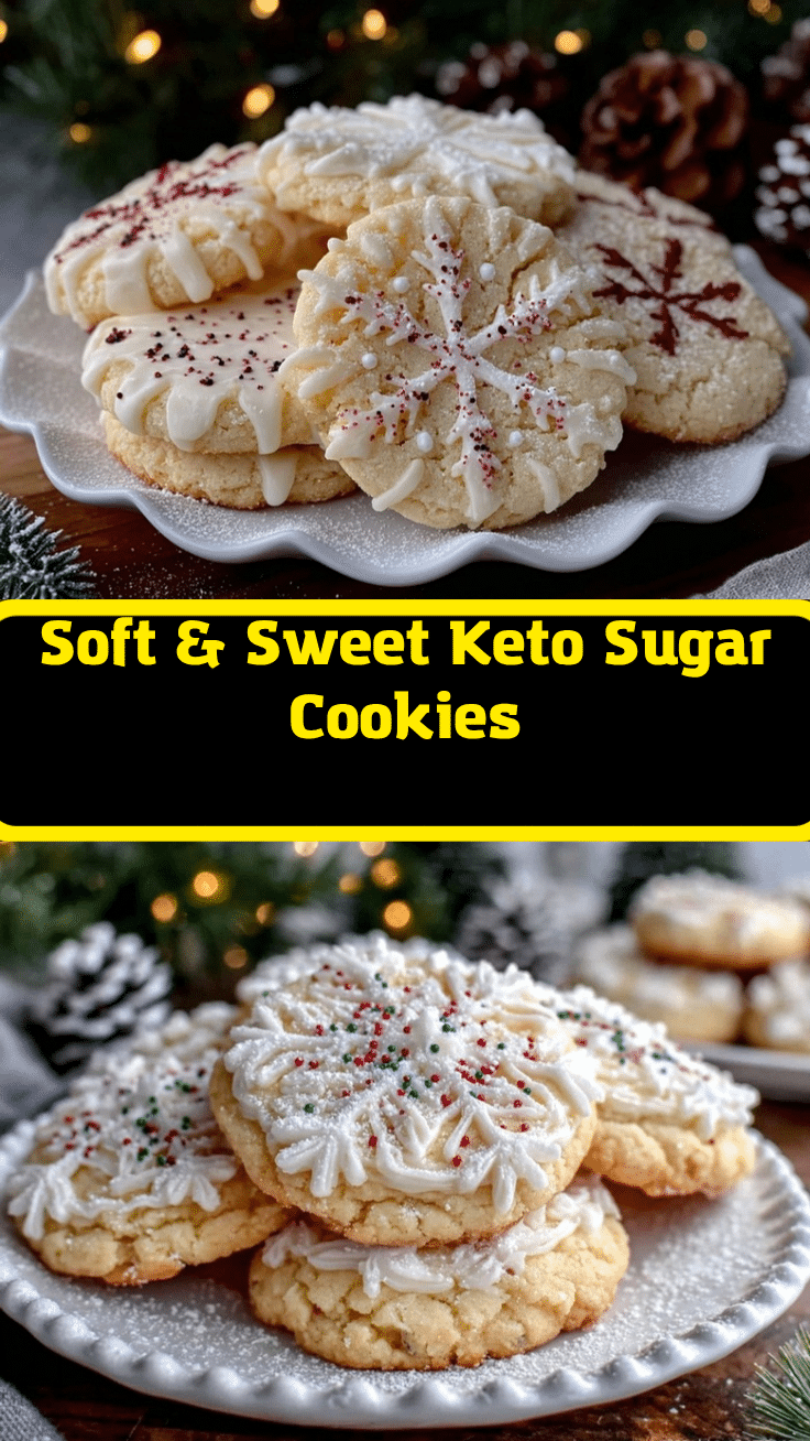 keto almond flour sugar cookies recipe
