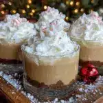 peppermint mocha jello shots - featured image