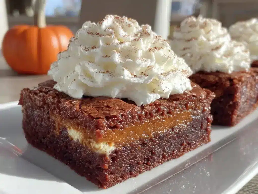 Pumpkin Brownies - featured image