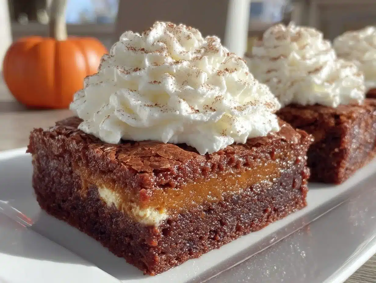 Pumpkin Brownies - featured image