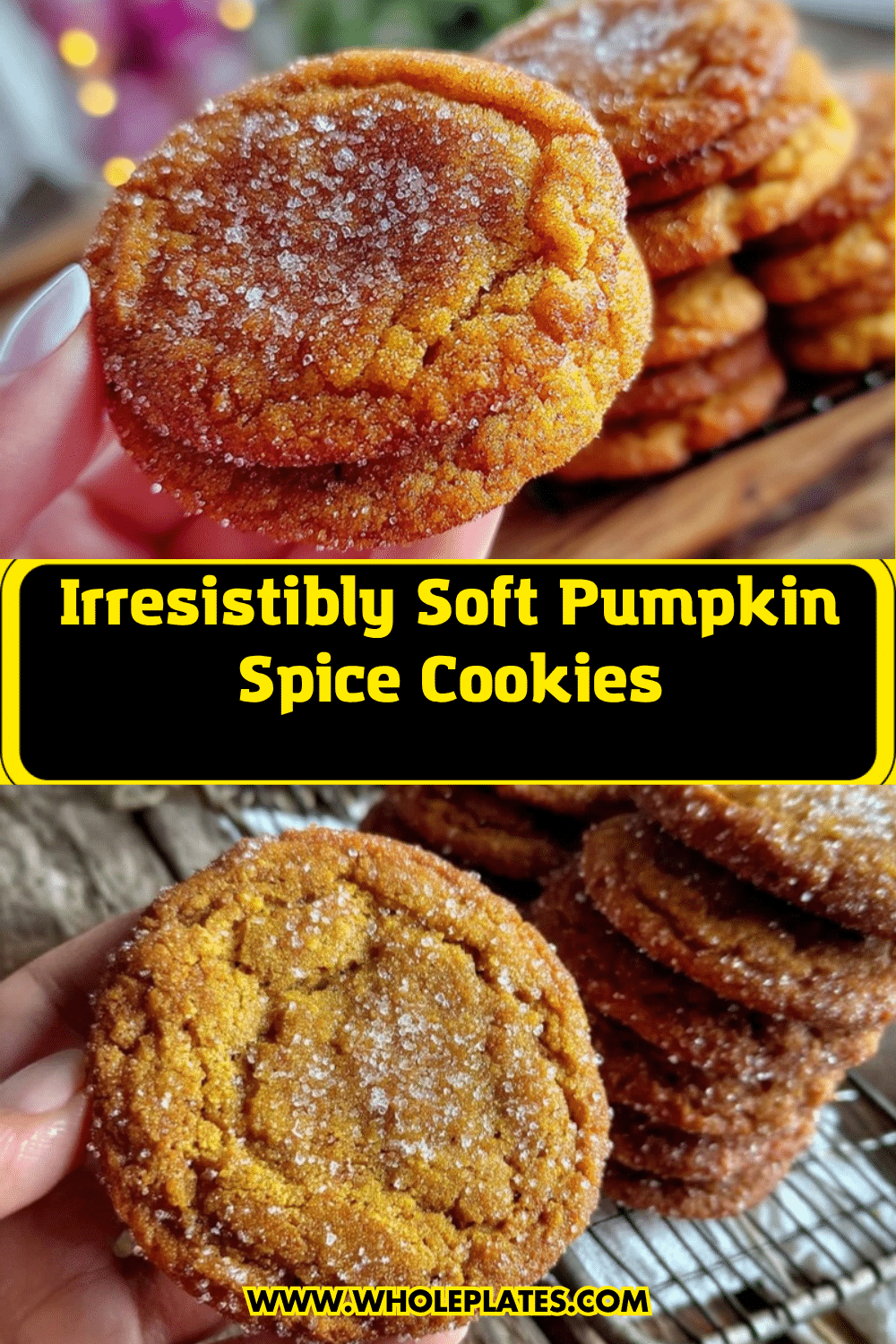 pumpkin cookies recipe